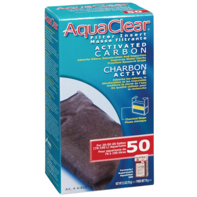 AquaClear Aktivkohle-Filtereinsatz für Powerfilter 50, UVP 6,49 EUR, NEU