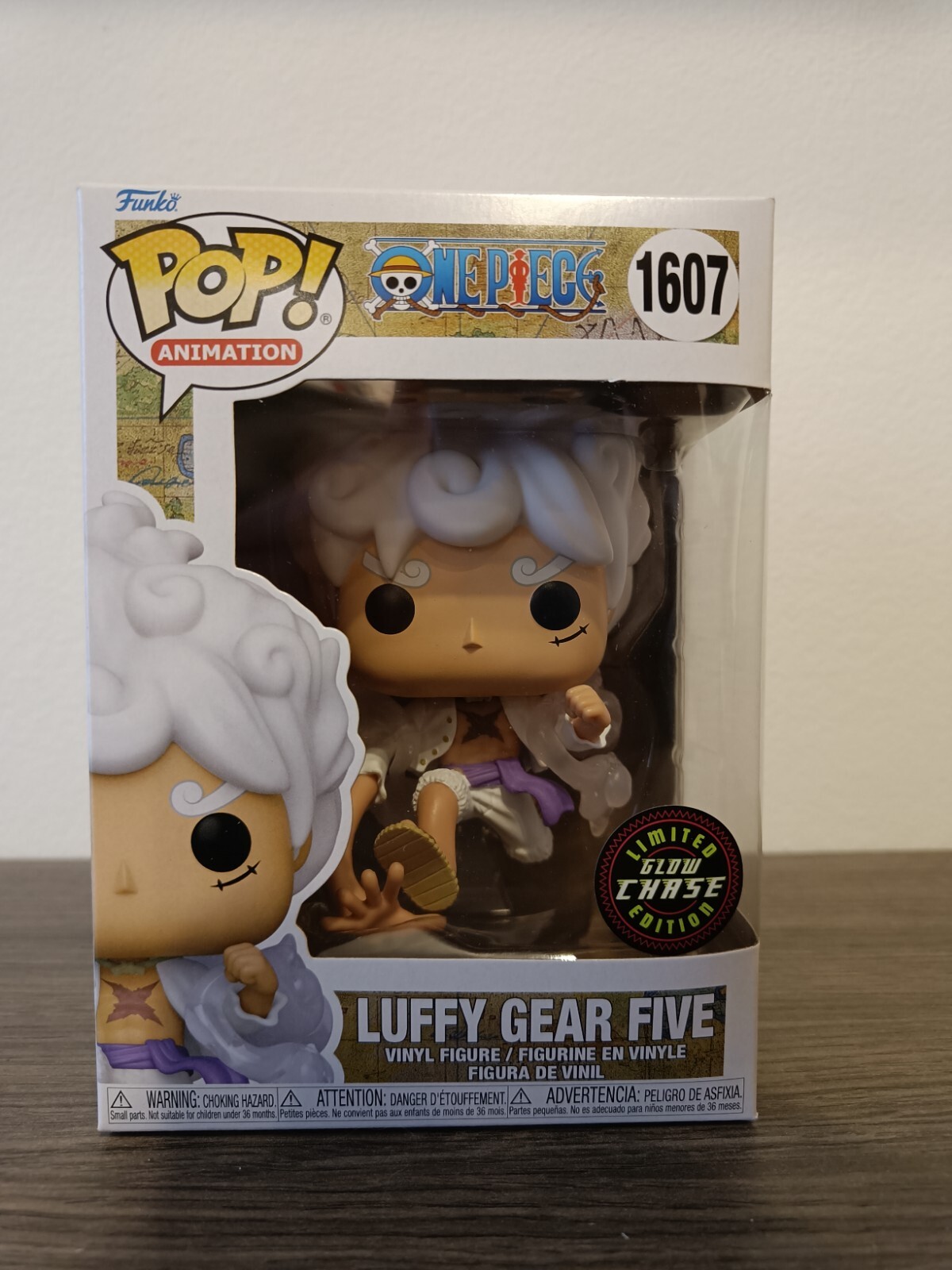 Funko One Piece Luffy Gear 5 Five Chase N° 1607 Funko Pop Figure Vinyl figure
