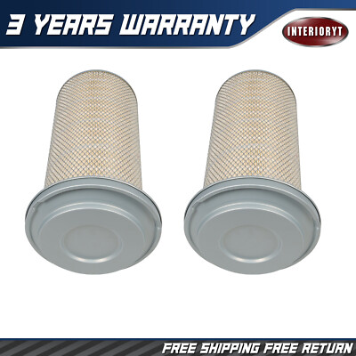 2 Pcs Air Filter Element For Donaldson P153551 LAF3551 PA2705 220055064 AF1968