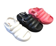 UGG Aww Yeah Bright White Strawberry Black Women's Platform Sandals 1136762