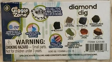 Giggle Zone Diamond Dig Mystery Toy - A Real Diamond In 1 Of 24 Boxes NIB