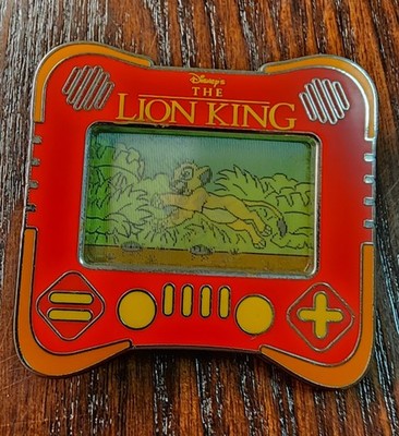 Disneyland I Heart Love Gaming Lion King Simba Limited Edition Lenticular Pin