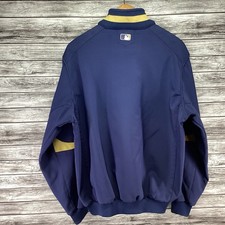 Majestic × MIL.ブルワーズ XLサイズ フリース裏地 スタジャン Majestic Milwaukee Brewers MLB Jackets for sale | eBay