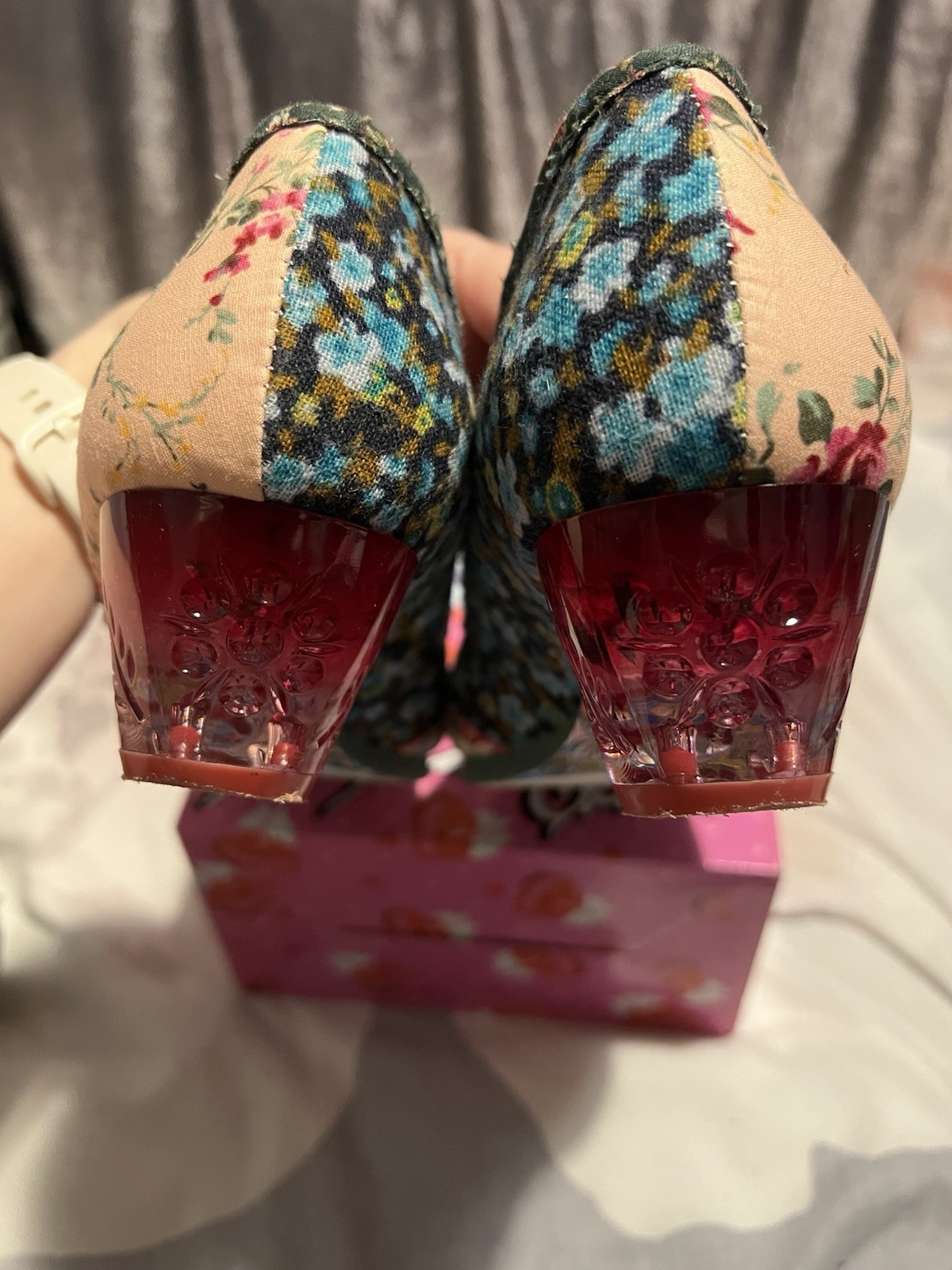Irregular Choice Size 6 Patchwork “Patty” Low Cou… - image 16