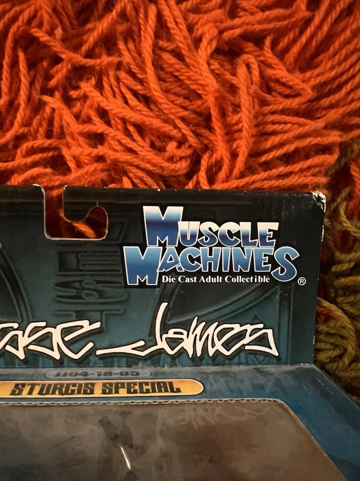 Vintage  1:18 Scale West Coast Choppers Jesse James Sturgis Special 2004 Biker - Image 3 of 4