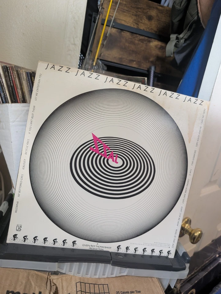 Queen, Jazz, 1978 Elektra Records 6E-166 SP Gatefold Hard Rock with Poster - Image 2 of 2