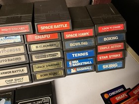 Intellivision Console with voice module and 36 games Donkey Kong & Manuals