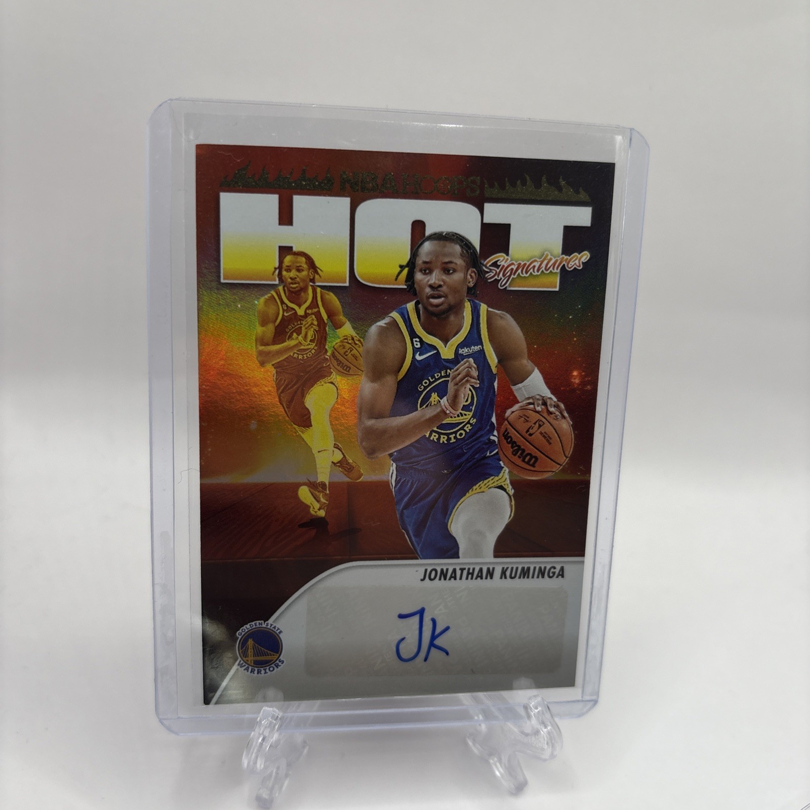 JONATHAN KUMINGA 2023-24 PANINI NBA HOOPS HOT SIGNATURES AUTO Hawks!