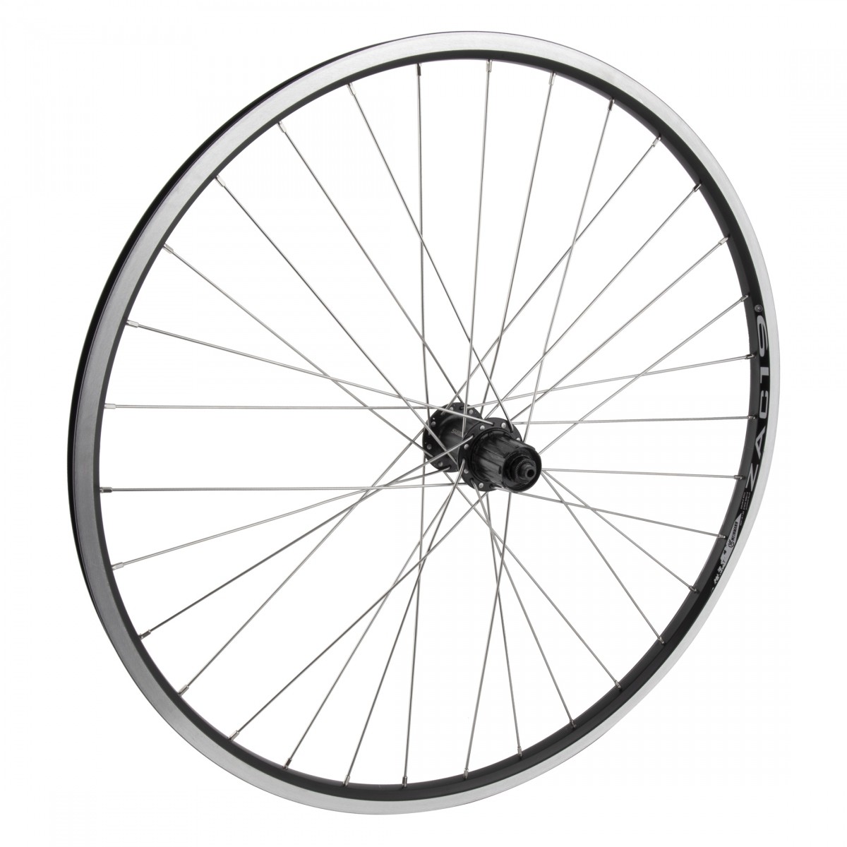 Wheel Master WEI ZAC19 Rear Wheel 26in Rim Brake 6-Bolt QR 19mm Depth Black