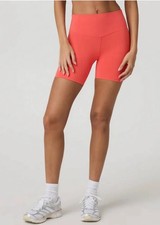 Vuori AllTheForm Short 6 Bright Coral Size XS