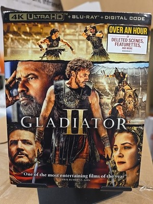 Gladiator II (2) (4K Ultra HD + Blu-ray, 2024) - With Slipcover