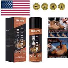 Protect Shoe Protector Spray - Rain  Stain Water Repellent - Waterproofing S...