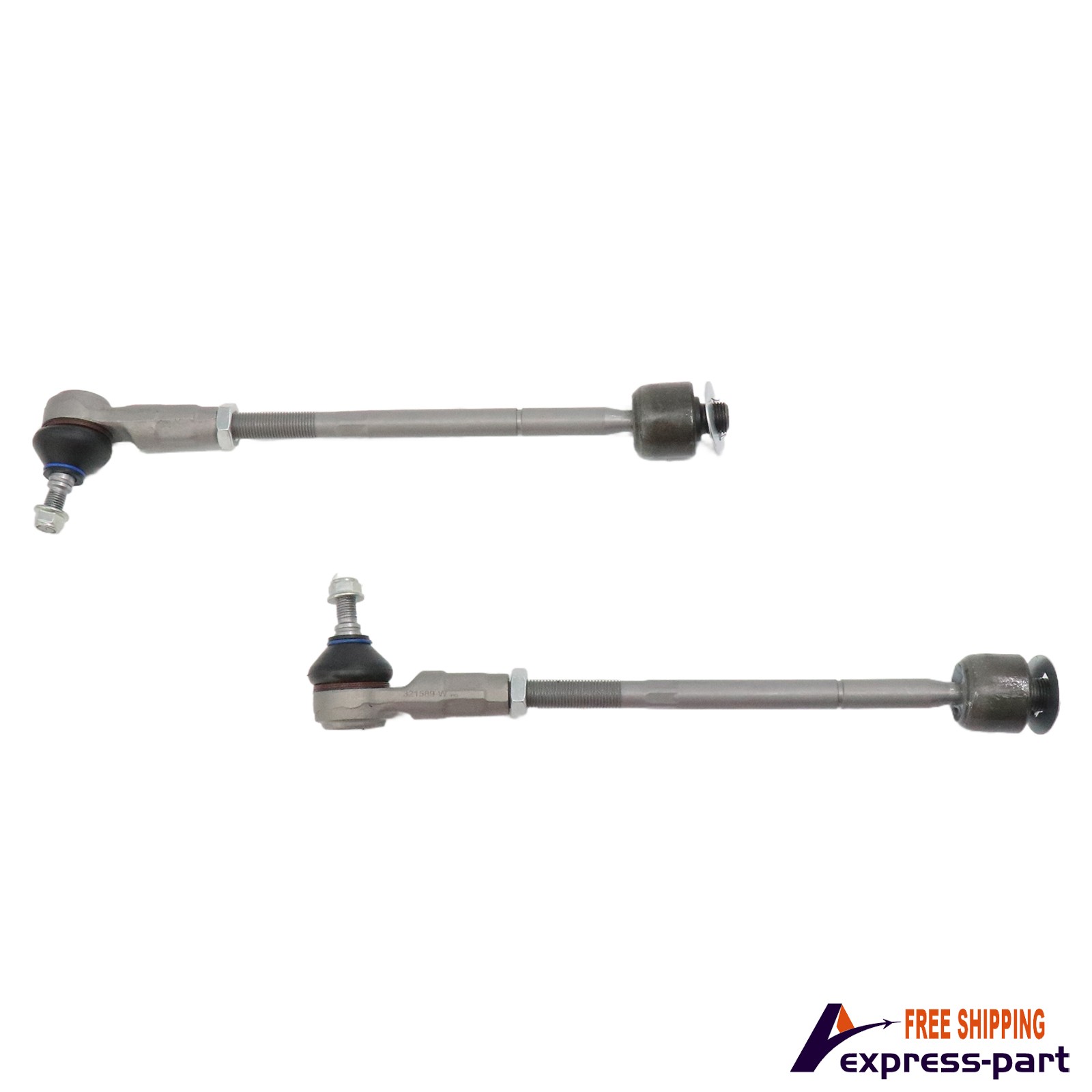 For Maserati GranTurismo GranCabrio Quattroporte Pair Outer Tie Rod End Kit US