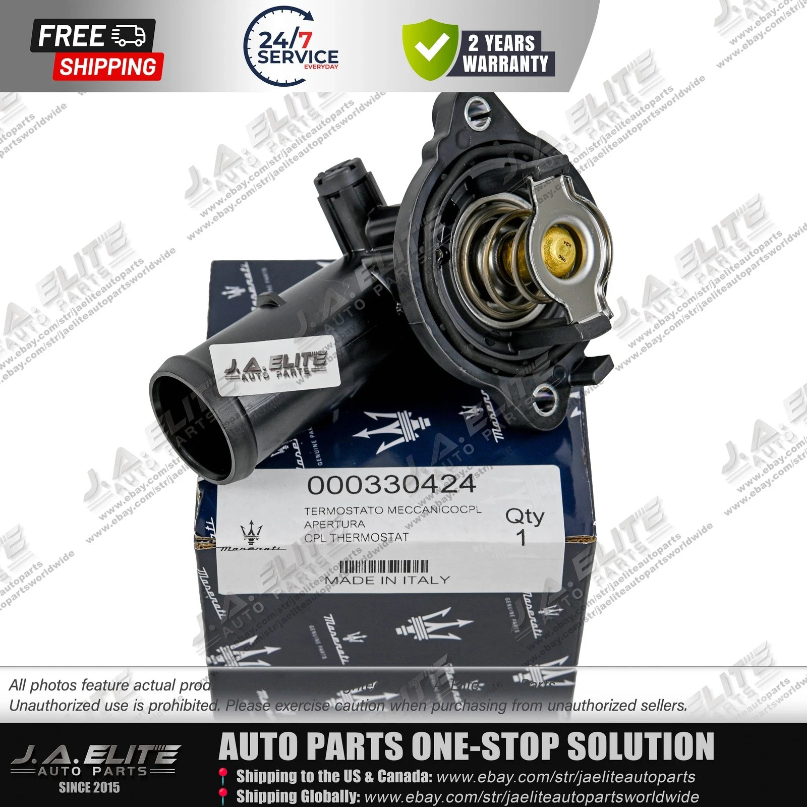 Maserati Ghibli Thermostat P/N 330424