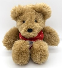 Vintage Eden Oshkosh B Gosh Teddy Bear w/ Red Bandana 12 Plush Toy