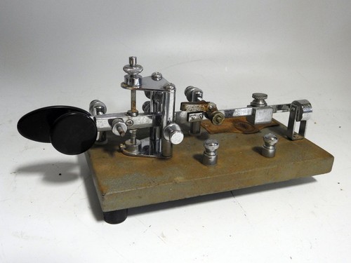 GOOD CONDITION 1973 VIBROPLEX LIGHTNING BUG SEMI-AUTO KEY SERIAL No. 271389