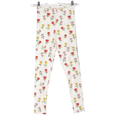 Mini Rodini, Leggings, Größe: 140/146, Weiß/Mehrfarbig, Baumwolle/Elasthan #5NV