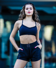 Dance New Shorts Oh La La Juliet Boxer Child Intermediate Black Jazz Cheer