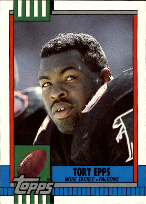 1990 Topps Traded #126T Tory Epps RC - FB