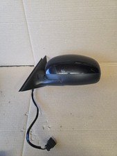07-14 Skoda Fabia 5j N/s Passenger Door Mirror Wing Mirror Black #2503