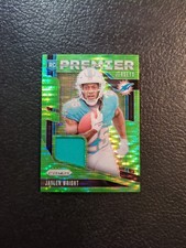 2024 Panini Prizm - Premier Jerseys Jaylen Wright #PJ-JWT Neon Green Pulsar...