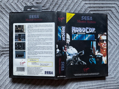 Master System Robocop Vs The Terminator PAL REGION FREE (Works on US Consoles)