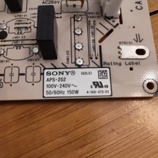 Sony TV Power Supply Board APS-252 147420011 1-474-200-11