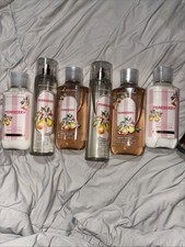 Bath Body Works PEARBERRY Set of 6 Body Mist, Lotion Wash New