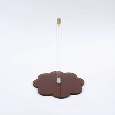 Wollhalter mit Blumenfu&szlig; tragbar Fadenhalter kompakt f&uuml;r Reisen, DIY-Bastler