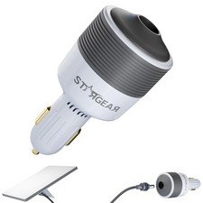 Starlink Mini Car Adapter 12V to 24V DC Step Up Converter with 60W Car Cigare...