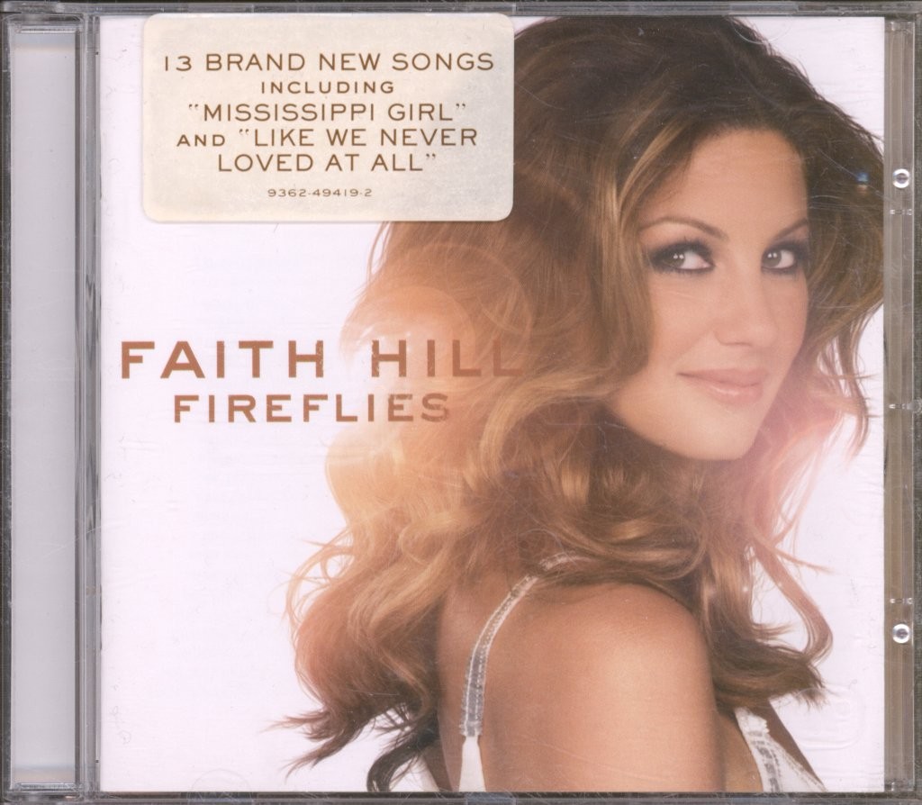 Faith Hill Fireflies CD Europe Warner Bros. 2005 CD. Has info sticker on front
