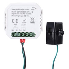 Smart Home Energy Monitor Single Phase Meter Consumption Monitor Real-Time Data