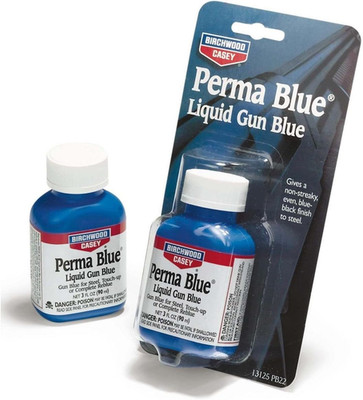 Fast-Acting Long-Lasting Perma Blue Paste/Liquid Gun Blue for Steel, Touch-Up &