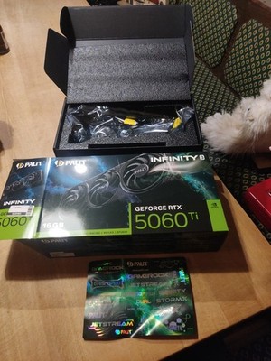 Palit Infinity 3 GeForce GTX 5060Ti 16 GB Grafikkarte Leerkarton
