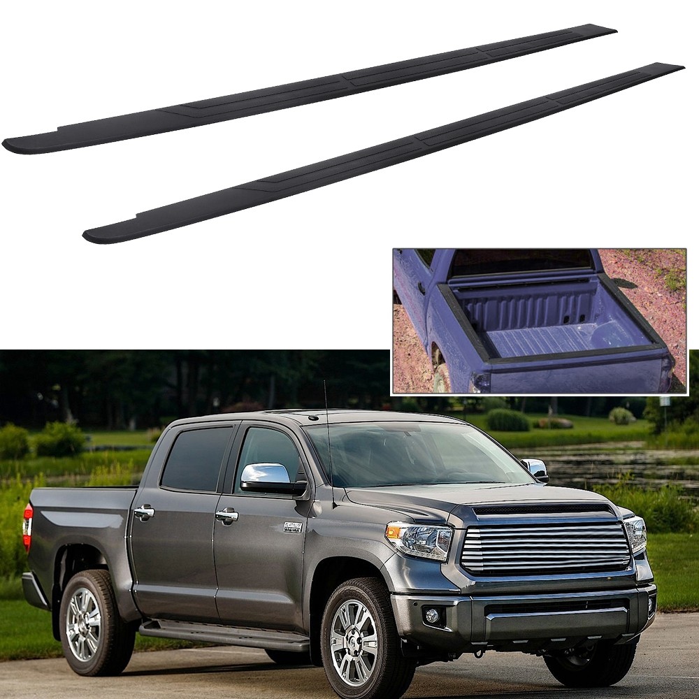 Lower Window Trim Cover Molding Window Bottom Outer Frame Strip Compatible With Toyota Tacoma 2016-2022, Weatherstrip Window Molding Trim Exterior Accessories (Black - View #8