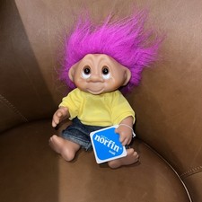 Vintage NORFIN troll doll “Chuckie” New with original tags