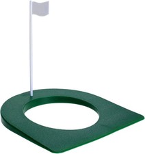 Compact 7" Golf Putting Cup with Flag - Enhance Your Putting Skills Anywhere