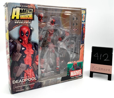 [Used] Kaiyodo Amazing Yamaguchi Deadpool No.001 Revoltech Action Figure Japan