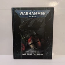 Warhammer 40k Act 2: The Book Of Fire War Zone Charadon HB Book - Games Workshop