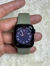 Apple Watch Series 8 41mm Midnight Aluminium Case silicone Band Smartwatch