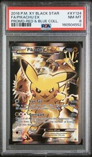 Pikachu EX XY124 PSA 8 2016 Pokemon XY Black Star Promo English Holo on eBay