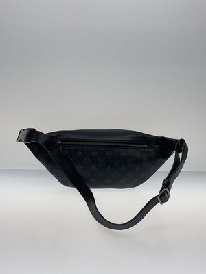 LOUIS VUITTON Discovery Bumbag Monogram Eclipse Canvas Black Belt