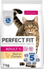 Perfect Fit Cat Food Adult 1+ Chicken 7kg – Complete Dry Cat Food 4.00 per kilo