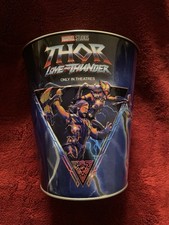Thor Love and Thunder Popcorn Tin Bucket Raise Your Hammer