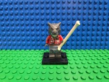 Lego Wolf Guy Minifigure Series 14 CMF Lot 71010 Collectible Rare Retired HTF