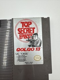 Golgo 13: Top Secret Episode Nintendo NES Cartridge Only