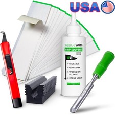 Premium Golf Club Regripping Kit Tool W/ Grip Tape Solvent Vise Clamp Blade New
