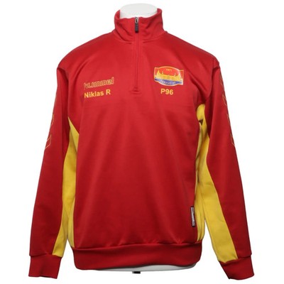 Hummel, Sweatshirt, Größe: M, Rot/Gelb, Polyester, Print, Herren #07H