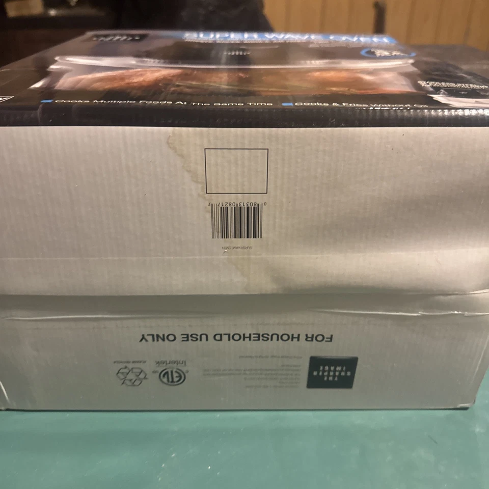 The Sharper Image Super Wave Oven 1300 Watt 16Qt. Infrared Convection Black NEW - Image 4 of 4