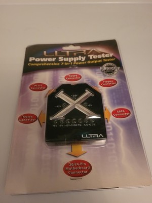 ULTRA Power Supply Tester - Comprehensive 7-in-1 Power Output Tester 